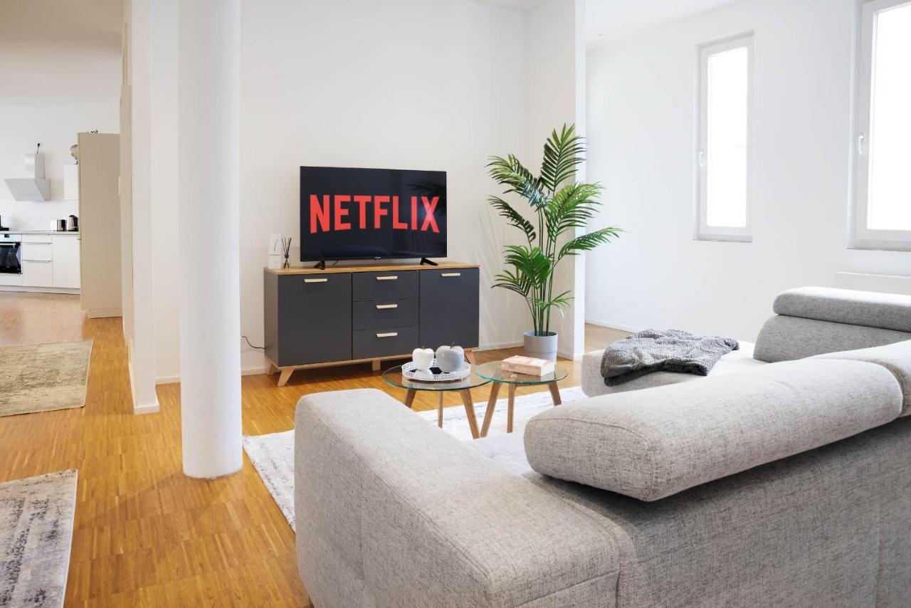 Design City Apartment, Modern, Ebenerdig, Top Lage 바인하임 외부 사진